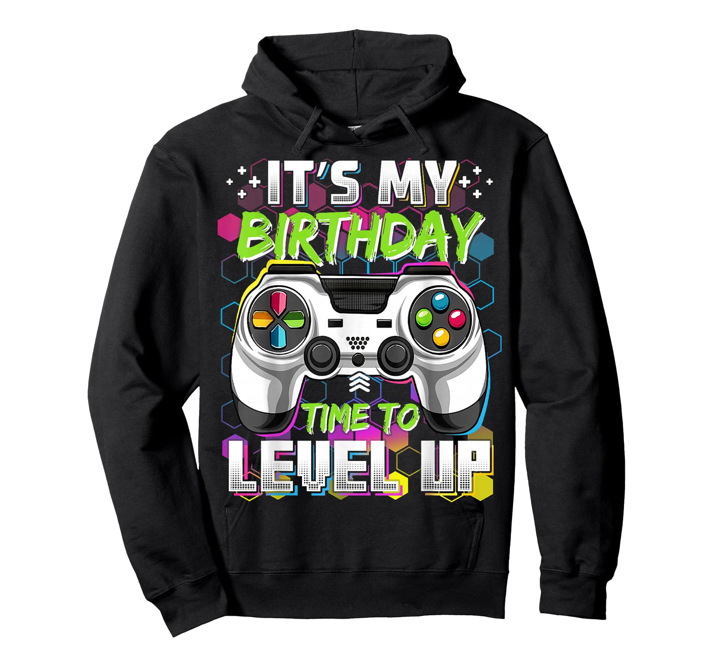 It's My Birthday Time To Level Up Video Game Gift Boys Girls T-Shirt