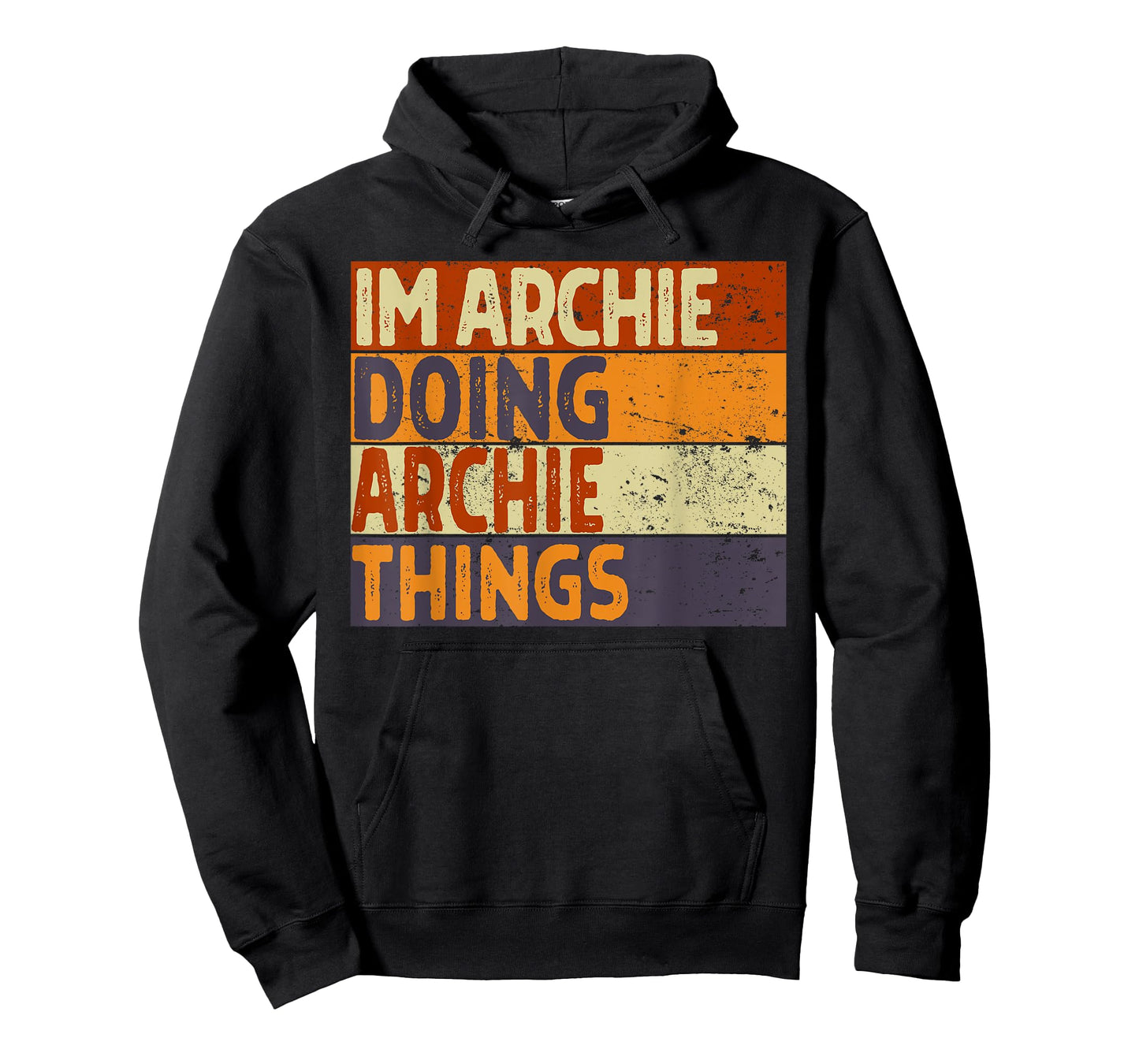 Retro I'm ARCHIE Doing ARCHIE Things Funny Birthday Joke T-Shirt