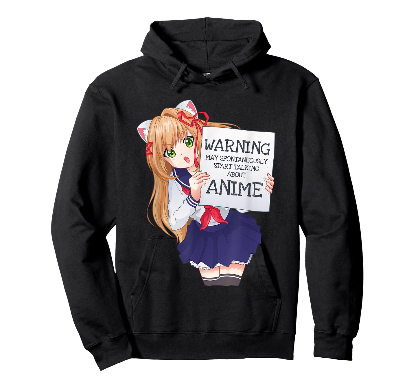 Kawaii Cute Spontaneously Talking Anime Girl Otaku Japanese T-Shirt