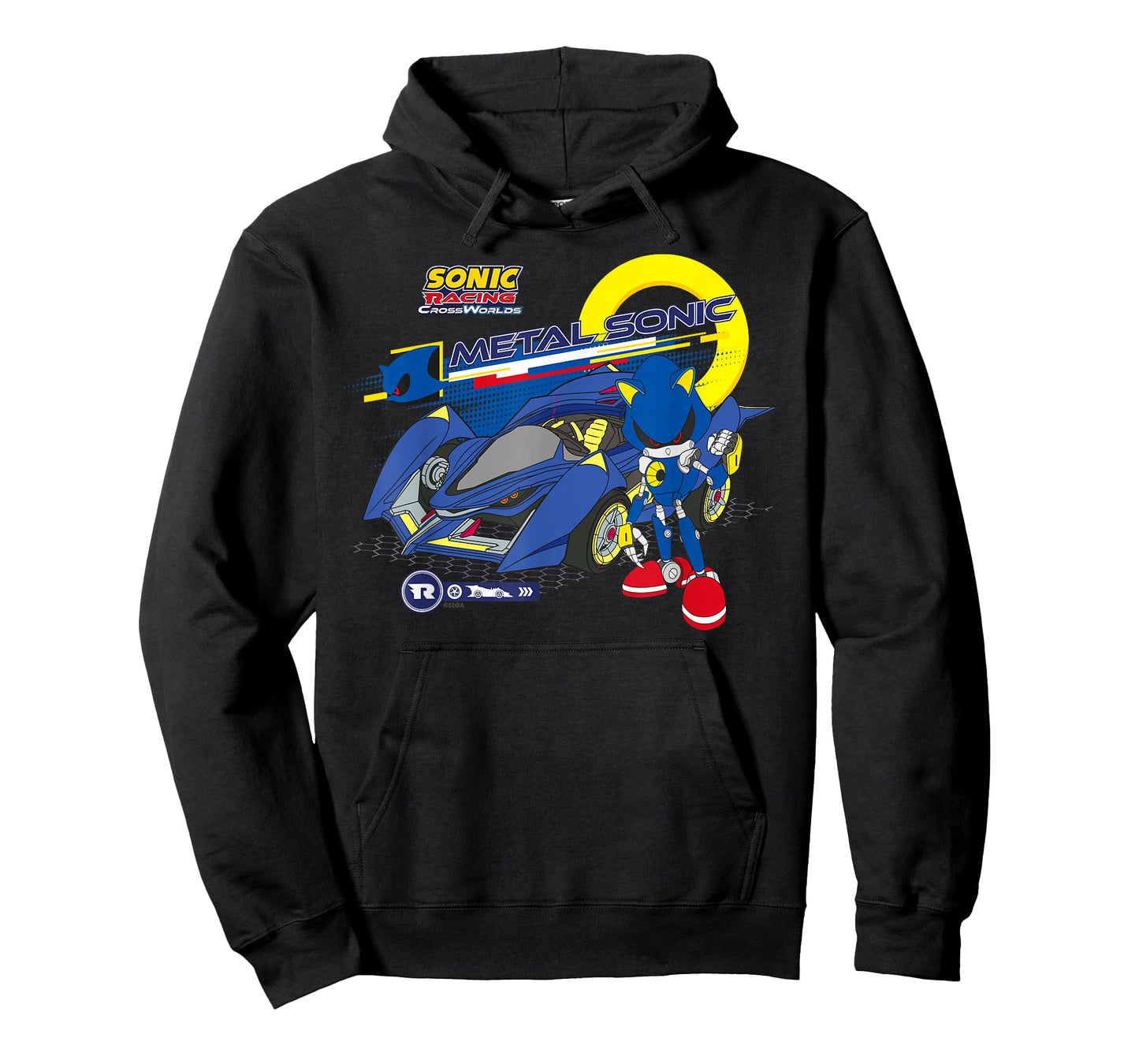 Sonic Racing CrossWorlds - Ready to Roll Metal Sonic T-Shirt