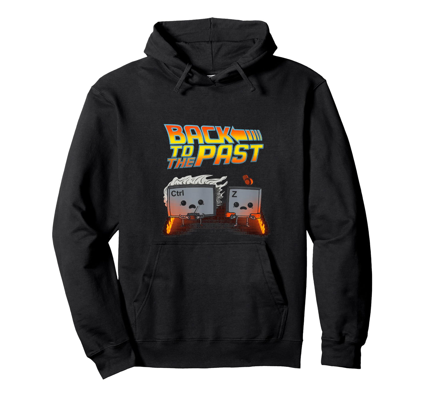 Back To The Past Undo Ctrl Z Geek Developers Funny Gift T-Shirt