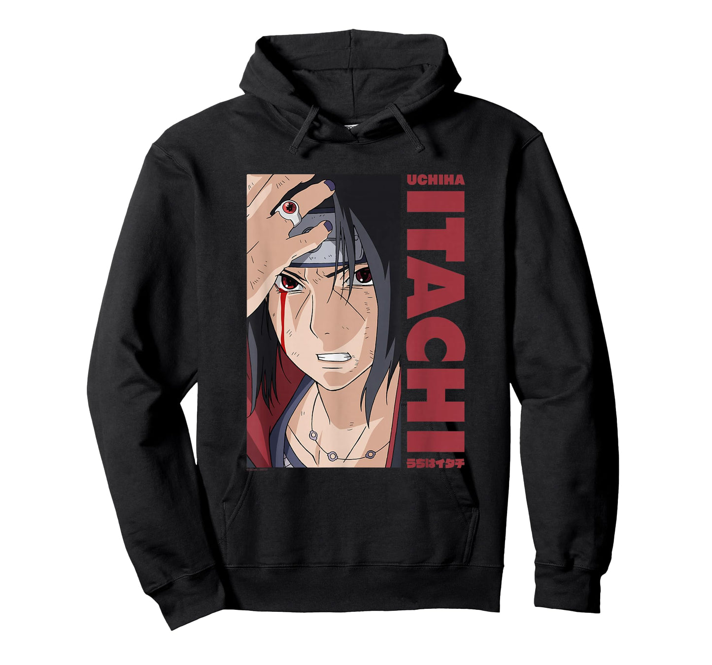 Naruto Shippuden Itachi Block and Name T-Shirt