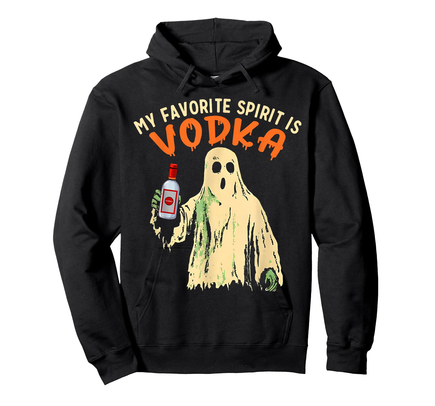 My Favorite Spirit is Vodka Funny Halloween Party Adult T-Shirt