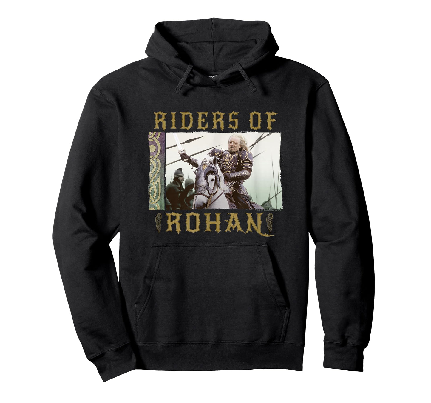 The Lord of The Rings Riders of Rohan Théoden Movie Panel T-Shirt