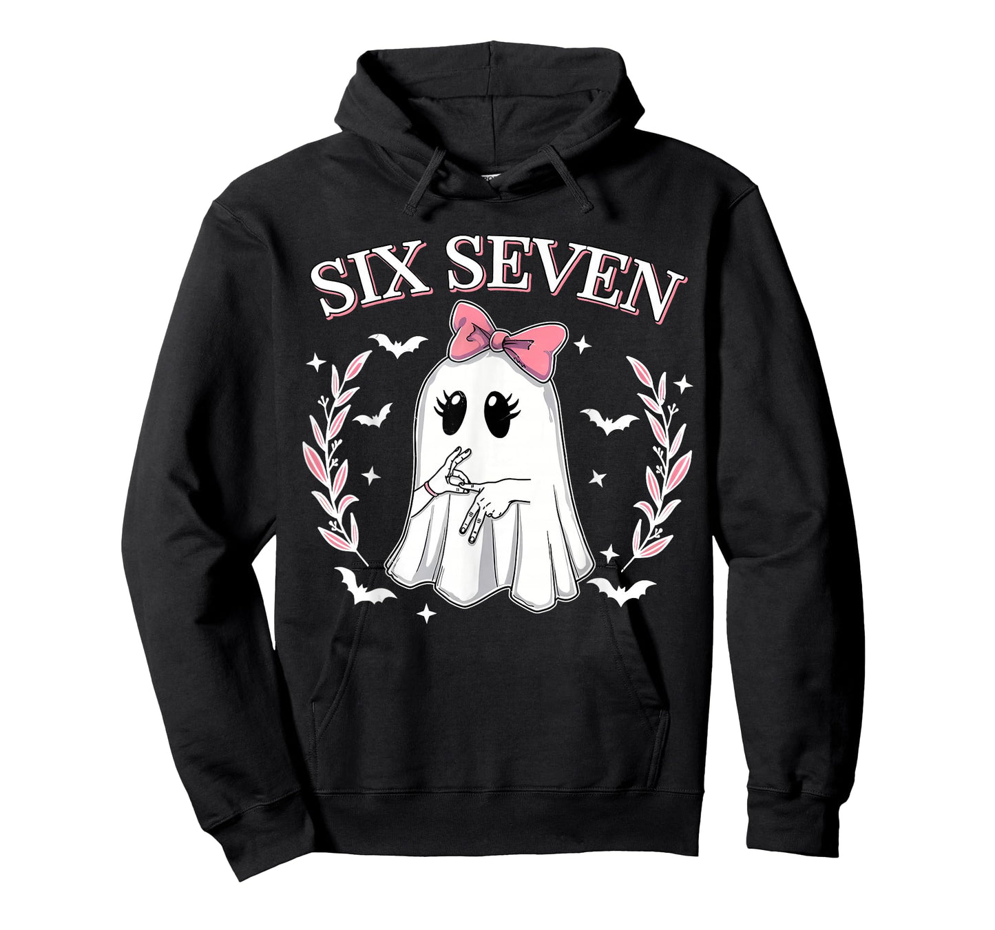 Six Seven 67 Meme Funny Ghost Halloween 6 7 Couple Matching T-Shirt