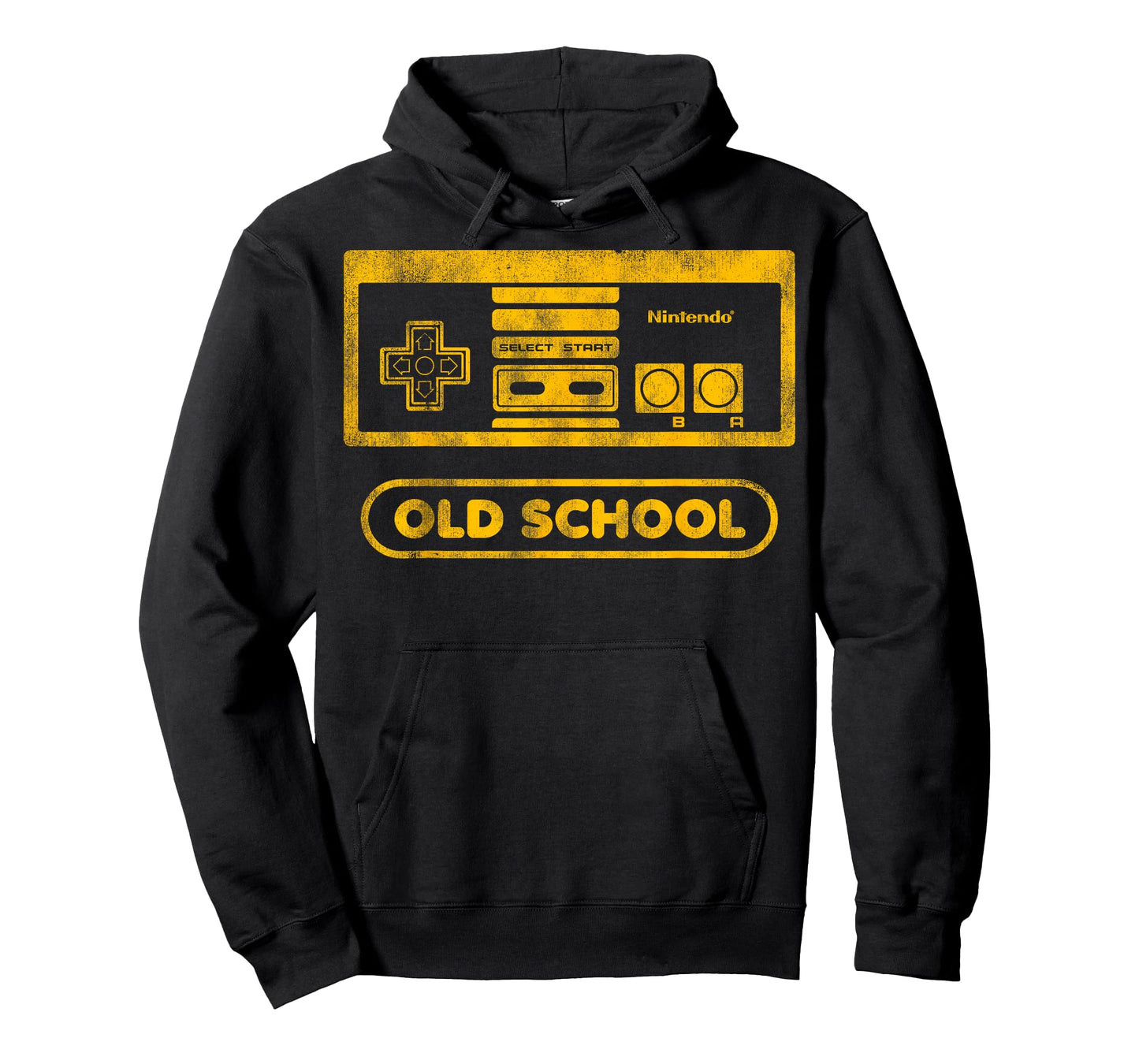 Nintendo NES Controller Old School Gold Graphic T-Shirt T-Shirt