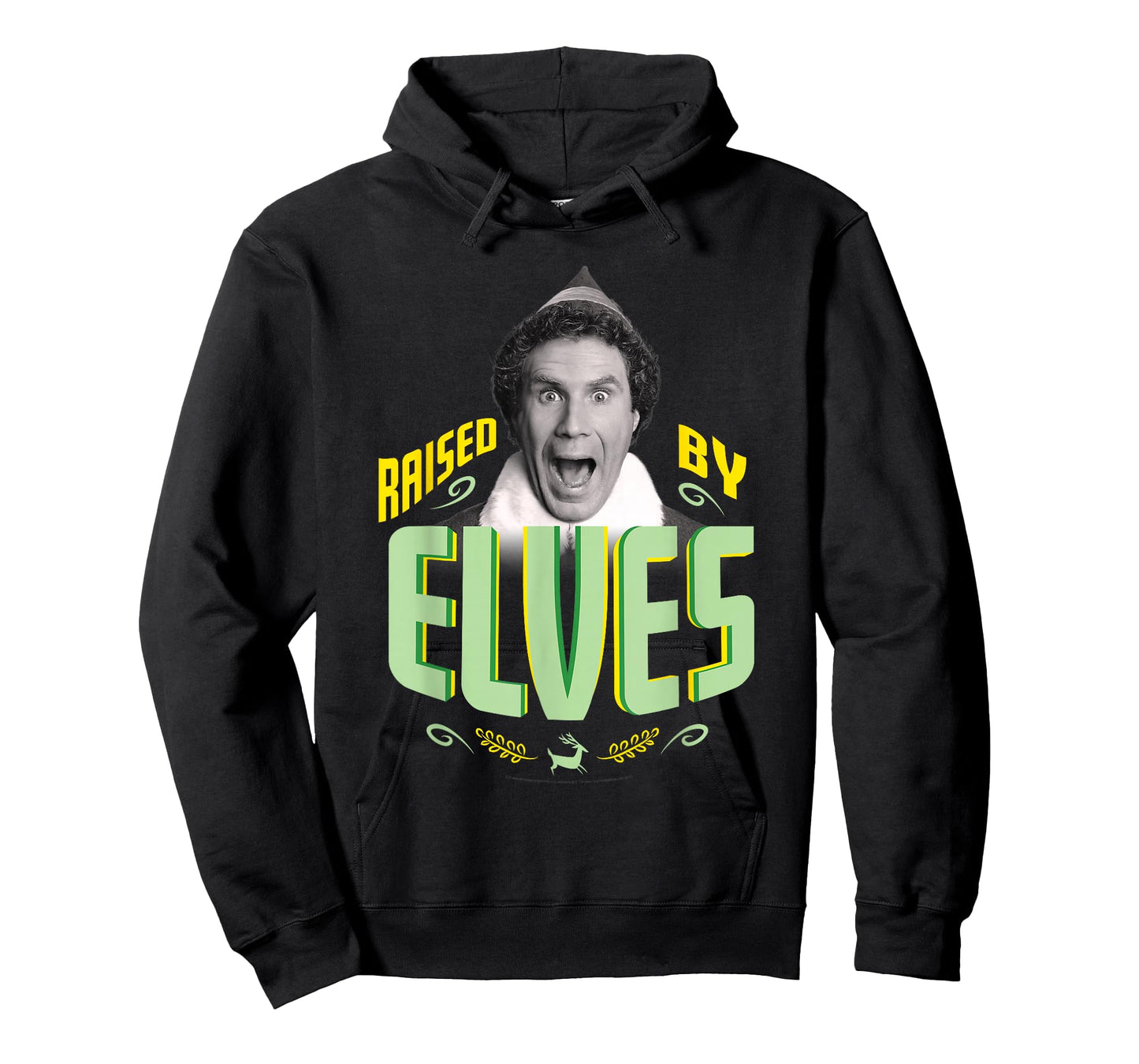 Elf Movie Raised by Elves T-Shirt