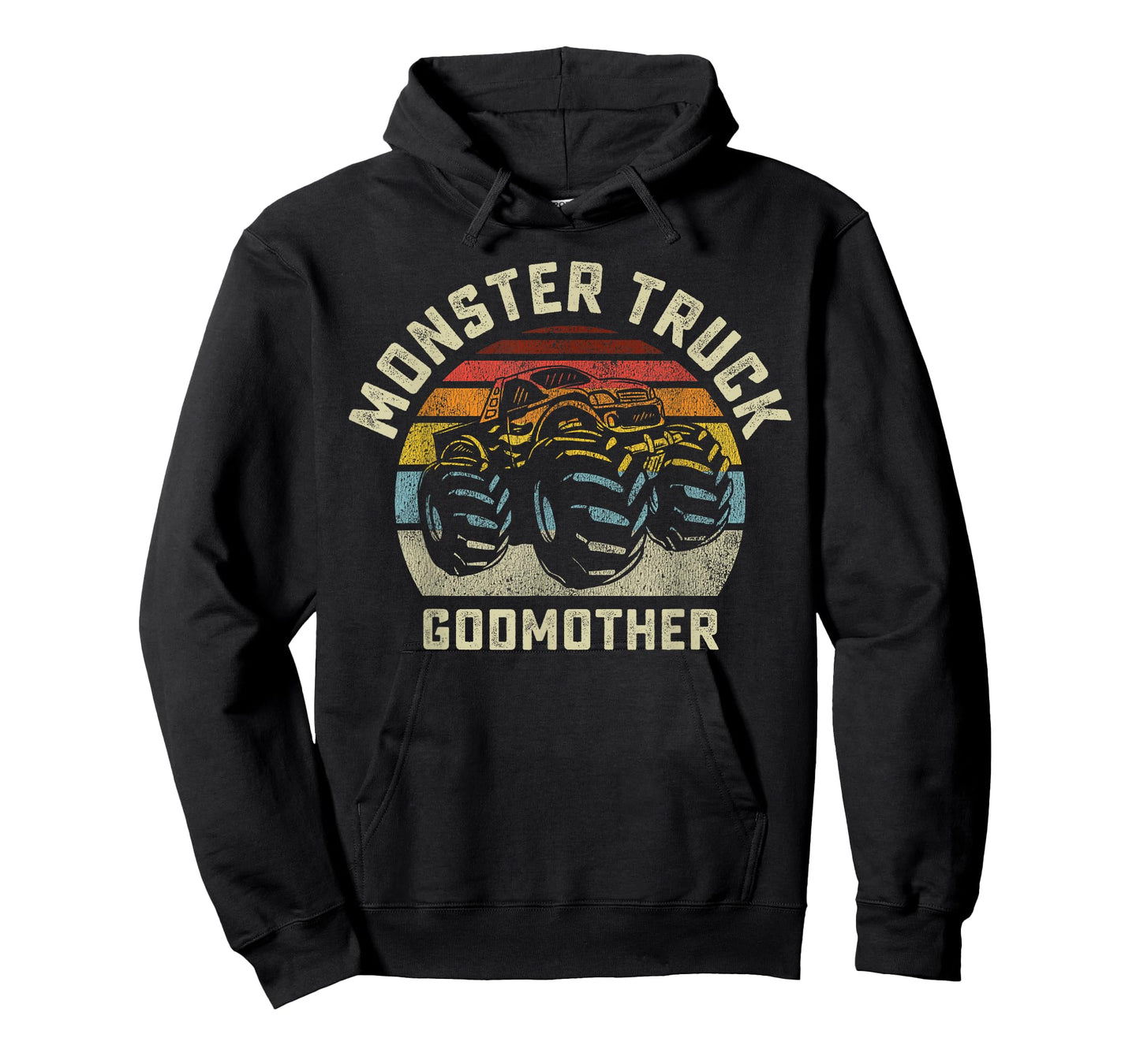 Monster Truck Godmother Vintage Retro Style Women T-Shirt