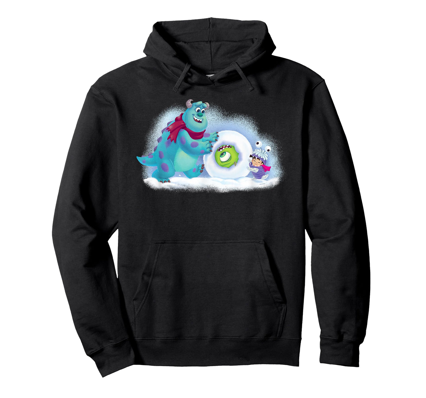 PIXAR Monsters Inc. Mike, Sully & Boo Holiday Snowball T-Shirt