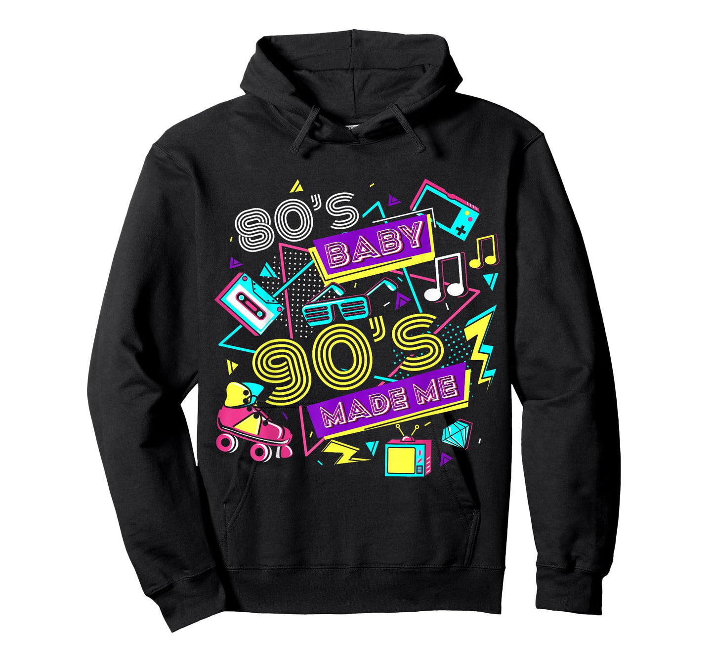 Retro 1980s 80's Baby 1990s 90's Made Me Vaporwave Nostalgia T-Shirt