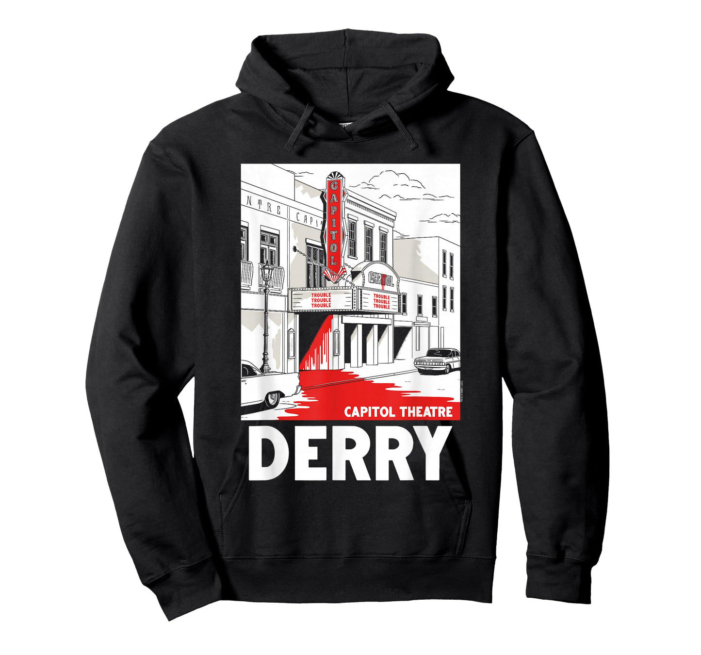 IT: Welcome to Derry Trouble at Capitol Theatre Horror TV T-Shirt