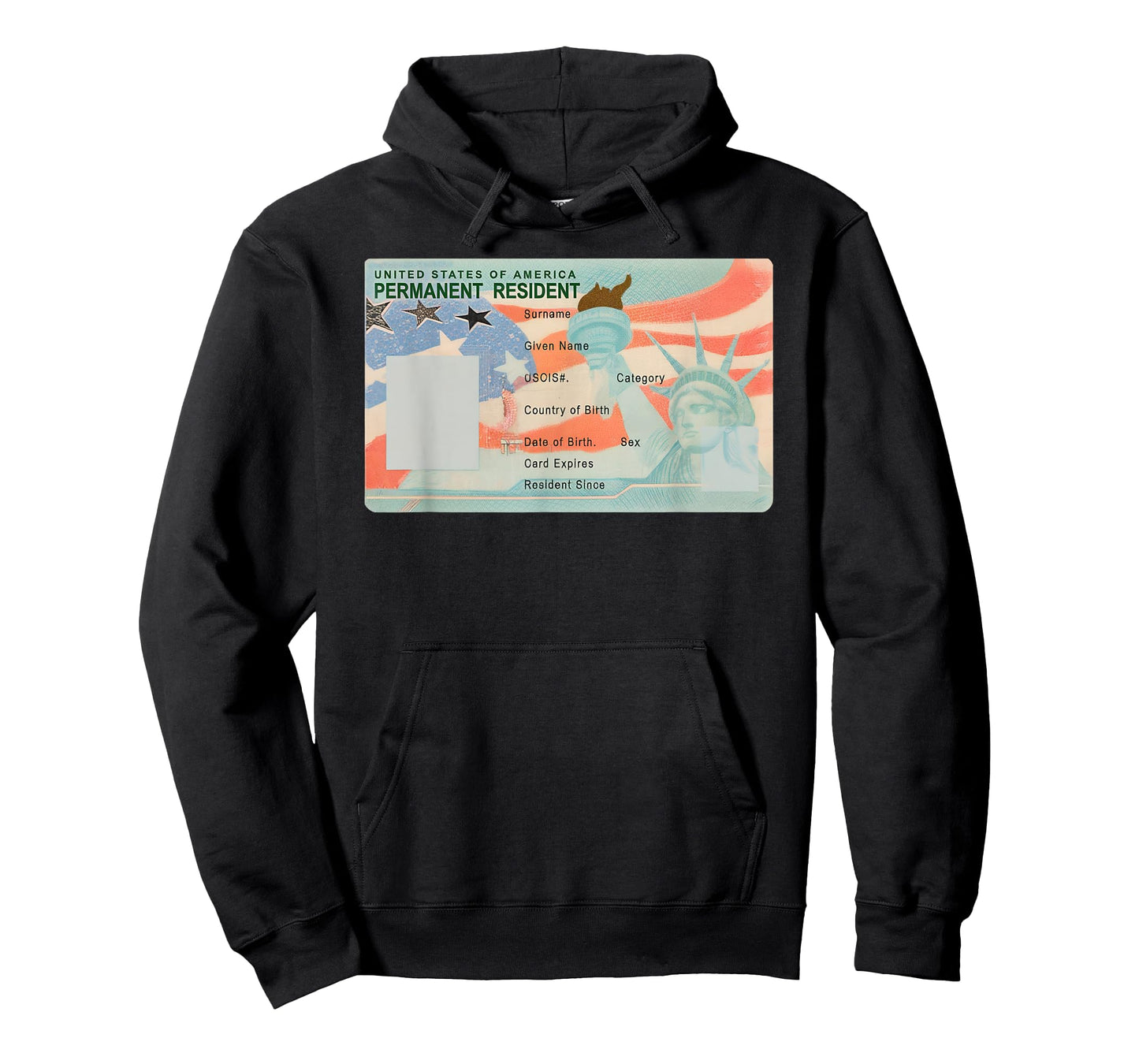 United States Of America Permanent Resident Your Green Card T-Shirt