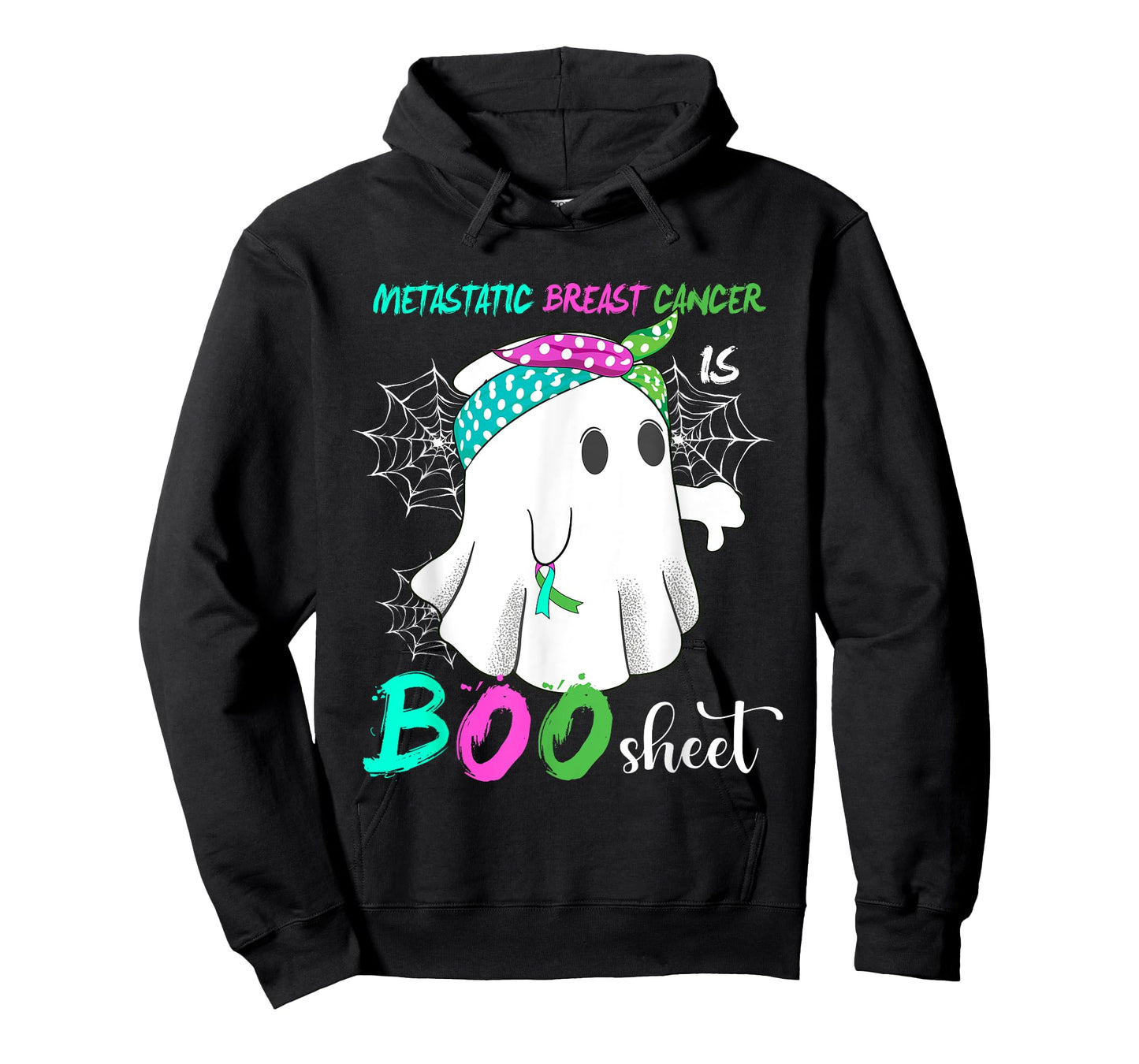 Metastatic Breast Cancer is Boo Sheet Halloween Costume T-Shirt
