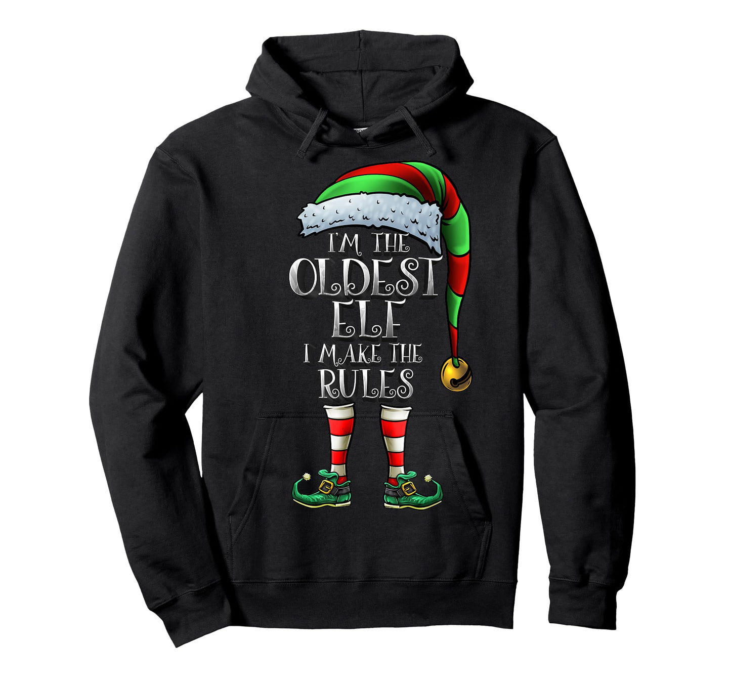The Oldest Elf Shirt Matching Family Oldest Christmas Elf T-Shirt