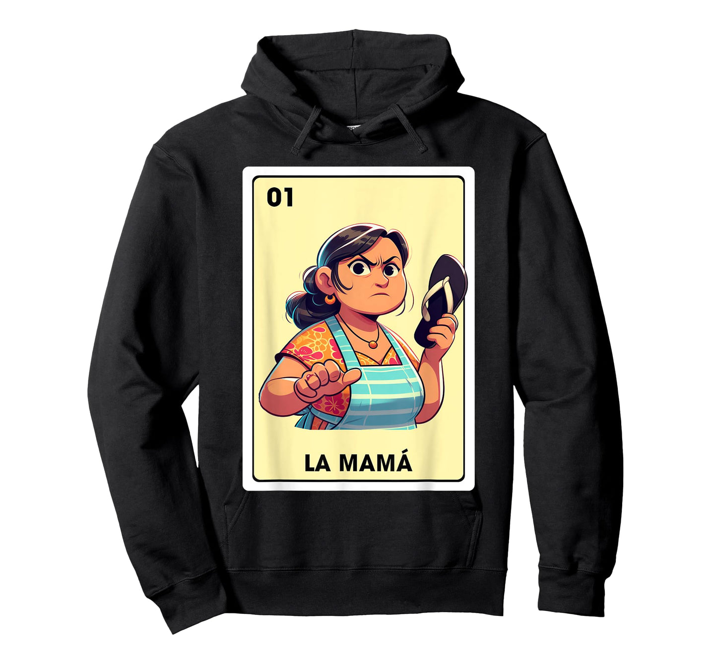 Mexican Mom Life Motherhood La Mama Mexican Bingo Card T-Shirt