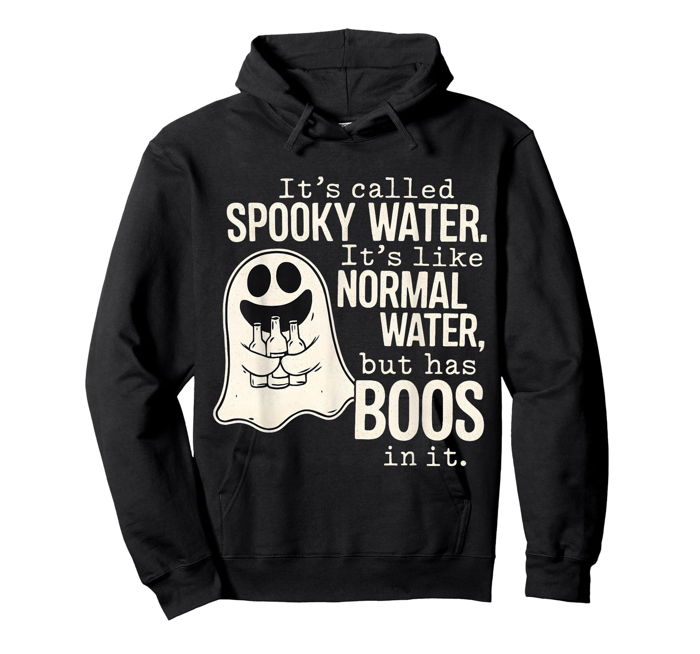 Spooky Water Funny Halloween Ghost Boo Pun T-Shirt