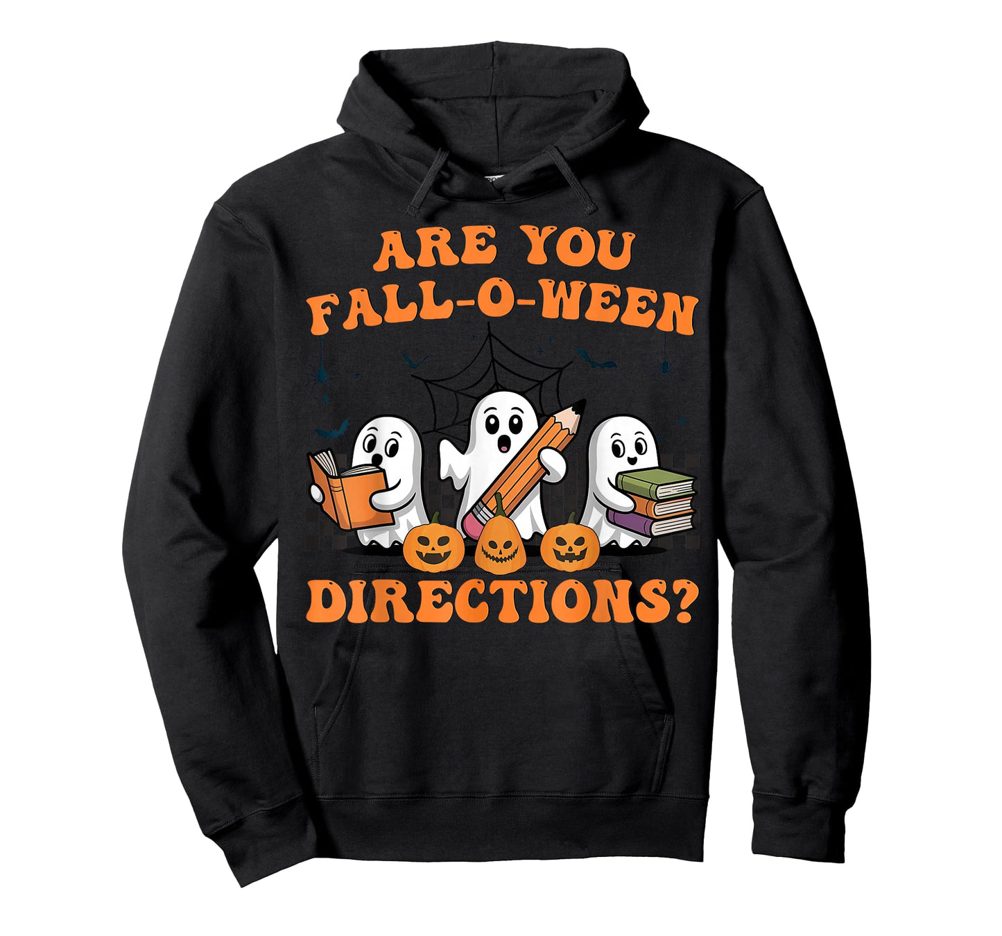are You Fall O Ween Directions Halloween Teacher Ghosts T-Shirt