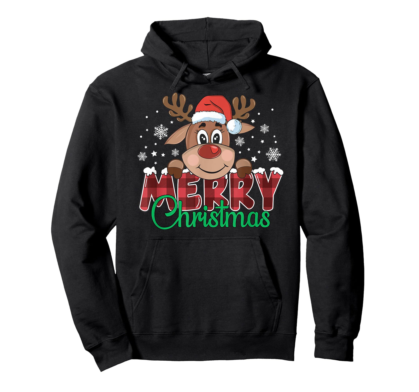 Merry Christmas Reindeer Xmas Family Men Women T-Shirt