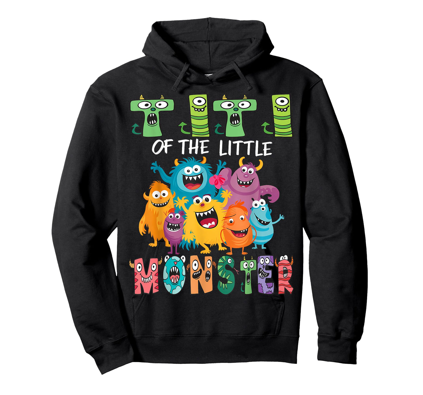 Titi Of The Little Monster Kids 1St Birthday Party T-Shirt