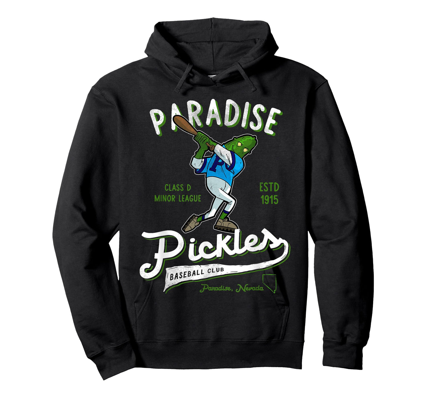 Paradise Pickles Retro Minor League Baseball Team T-Shirt