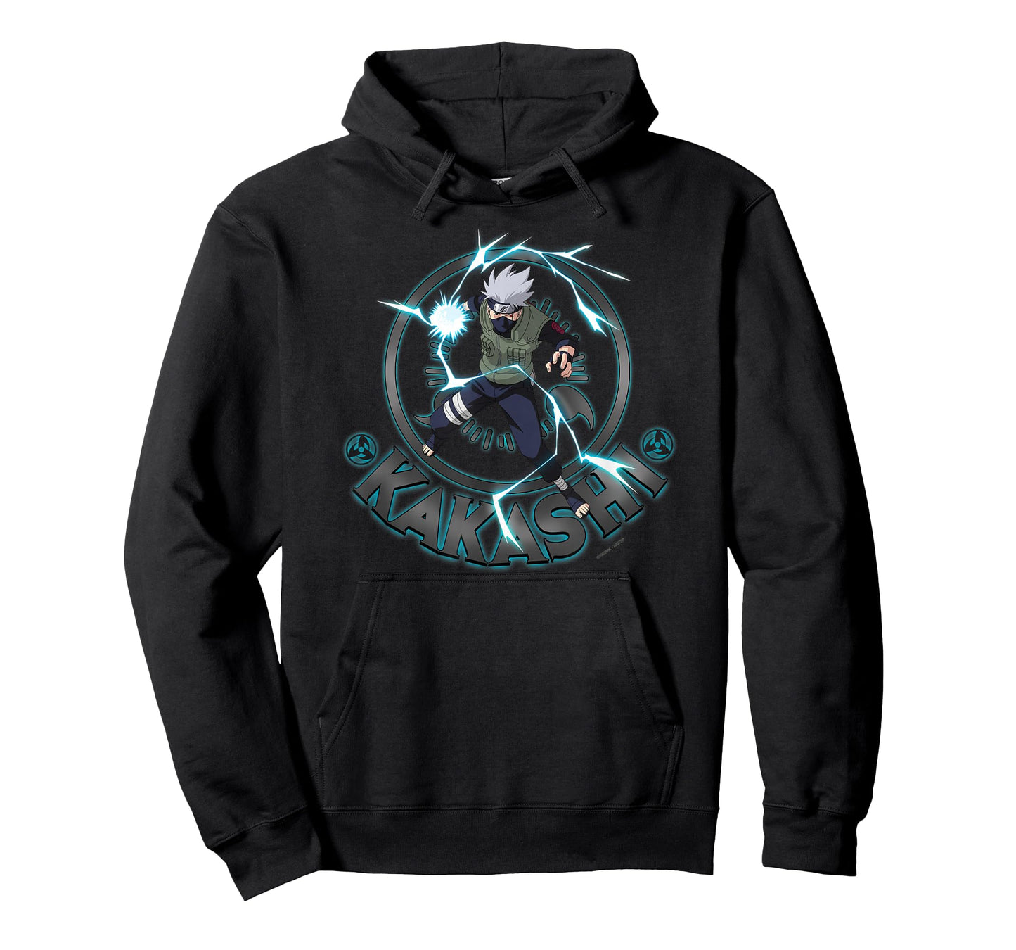 Naruto Shippuden Kakashi Lighting Circle T-Shirt Small