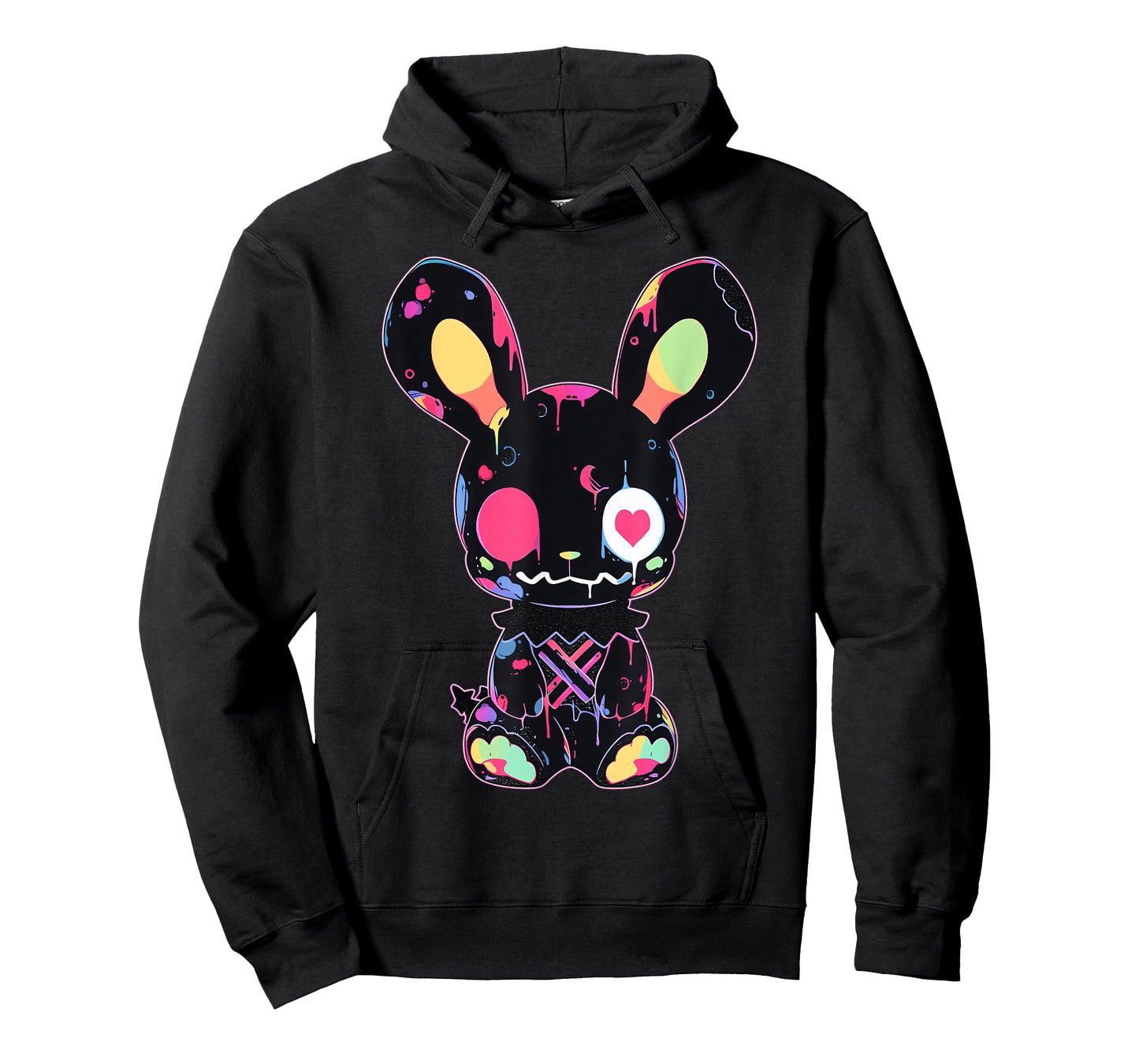 Goth Bunny Kawaii Rabbit Cute Gothic Outfit E-Girl Grunge T-Shirt