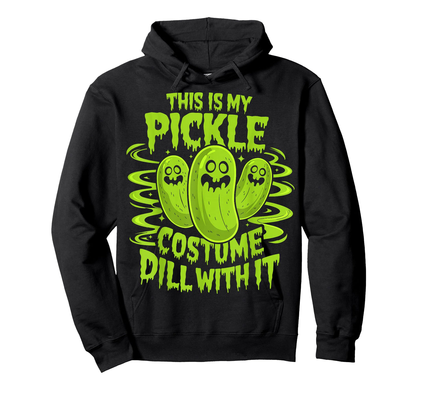 This Is My Pickle Costume Dill with It - Spooky Halloween T-Shirt