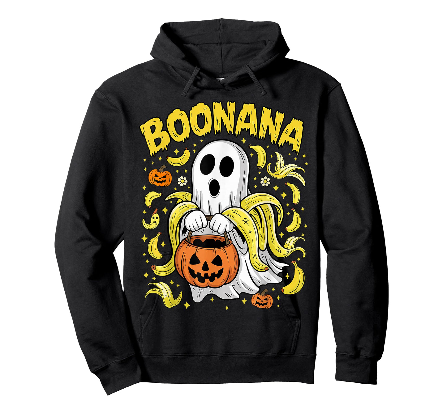 Boonana Cute Ghost Banana Ghost Food Halloween Costume T-Shirt