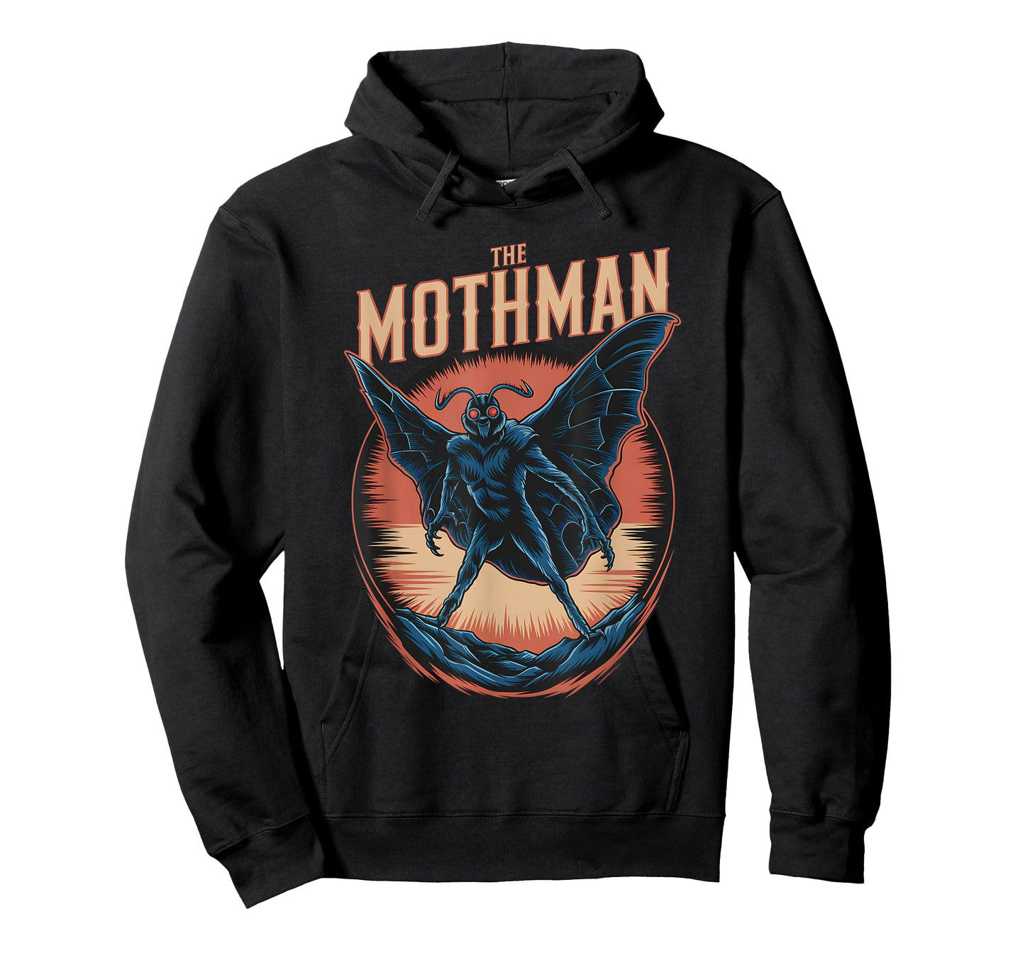 Moth Man Meme Cryptid Creature Monster Retro Mothman T-Shirt