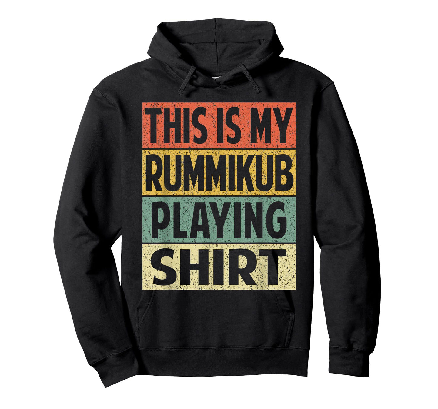Retro Rummikub Dad Husband Grandpa Mens Womens Game Night T-Shirt