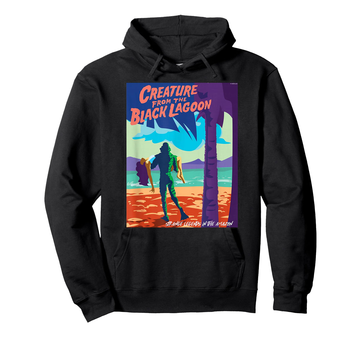 Universal Monsters Creature from the Black Lagoon Poster T-Shirt