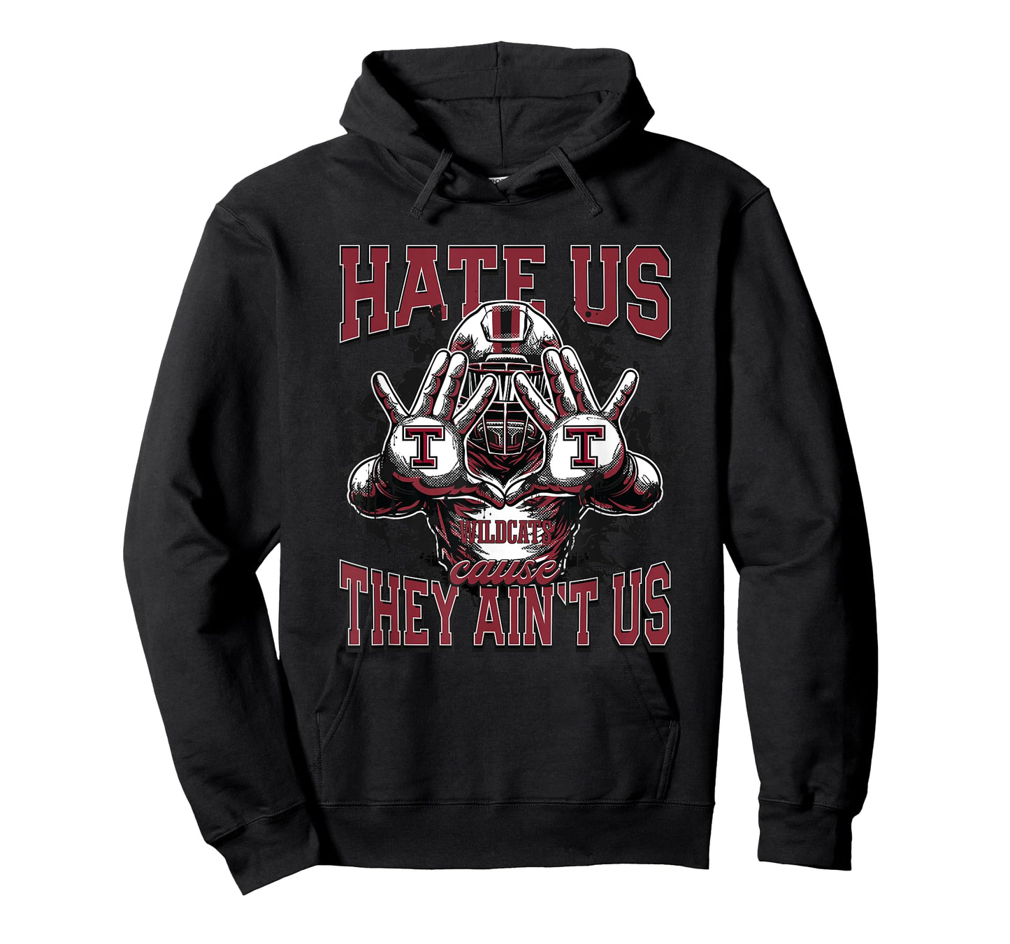 Tullahoma Wildcats Logo Hate Us Cause They Ain't HS T-Shirt