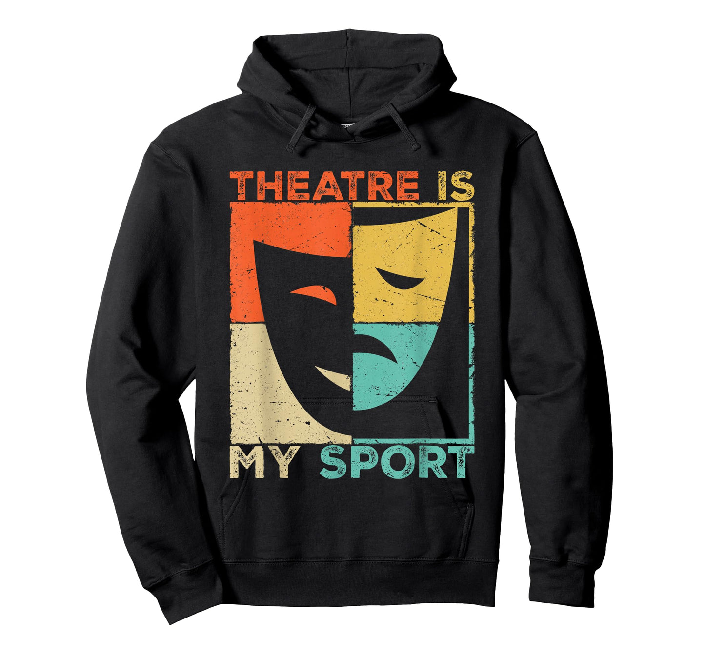 Vintage Theatre Is My Sport Musical Theater Thespian T-Shirt