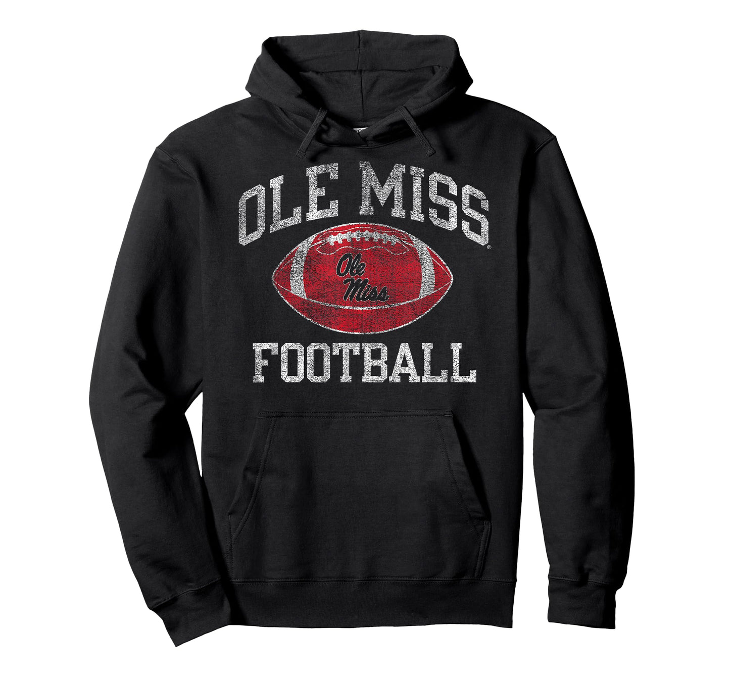 Mississippi Ole Miss Rebels Football Intensity Navy T-Shirt