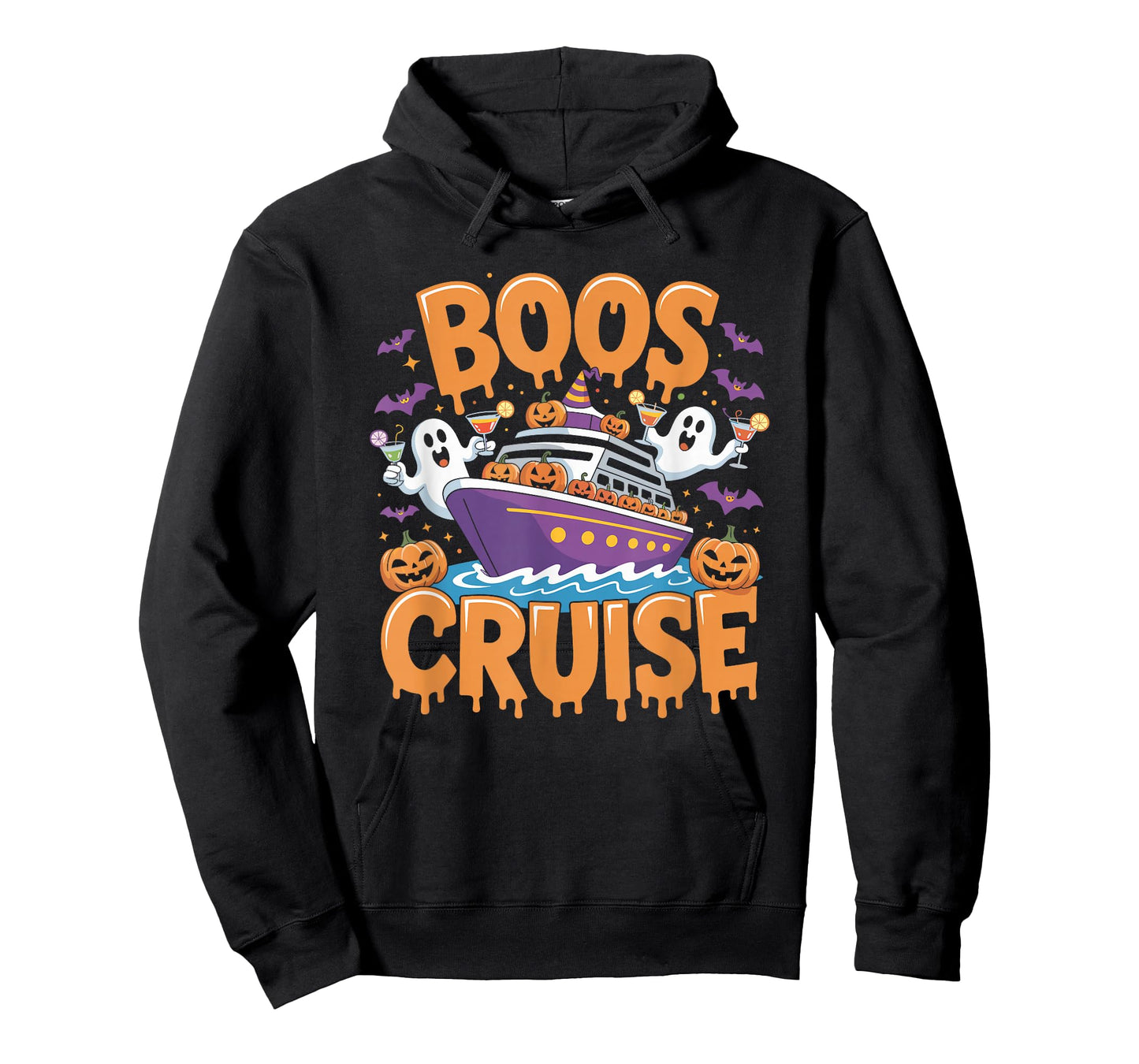 Halloween Party Wine Beer Drinking Boos Cruise T-Shirt