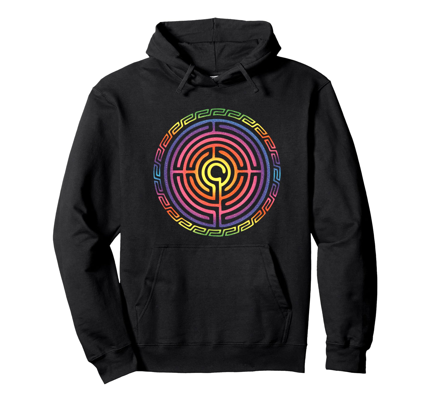 Labyrinth protection symbol magic mystic occultism Indians T-Shirt