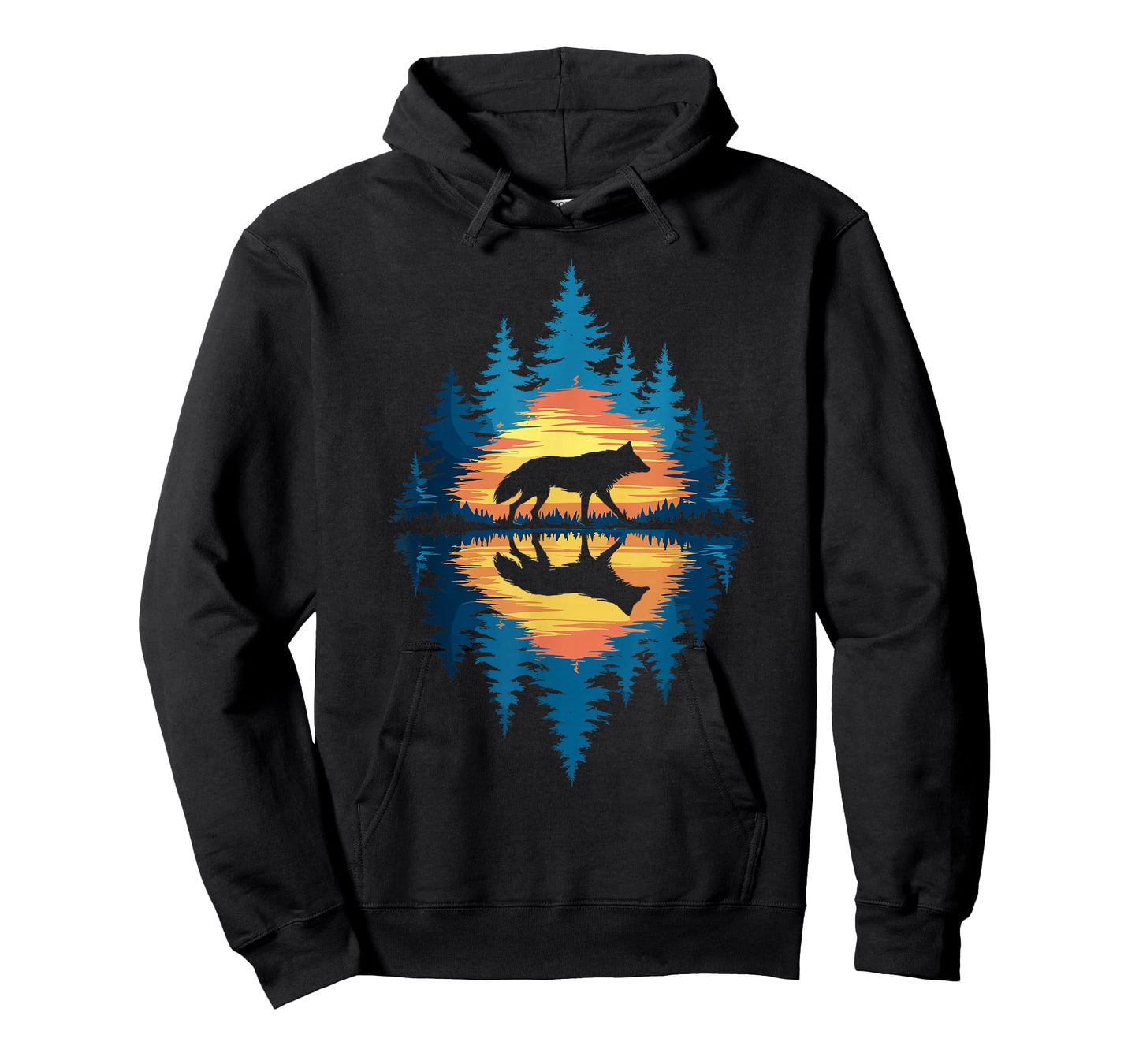 Wolf Forest Nature Wildlife Outdoor Men Women Kids Boys T-Shirt