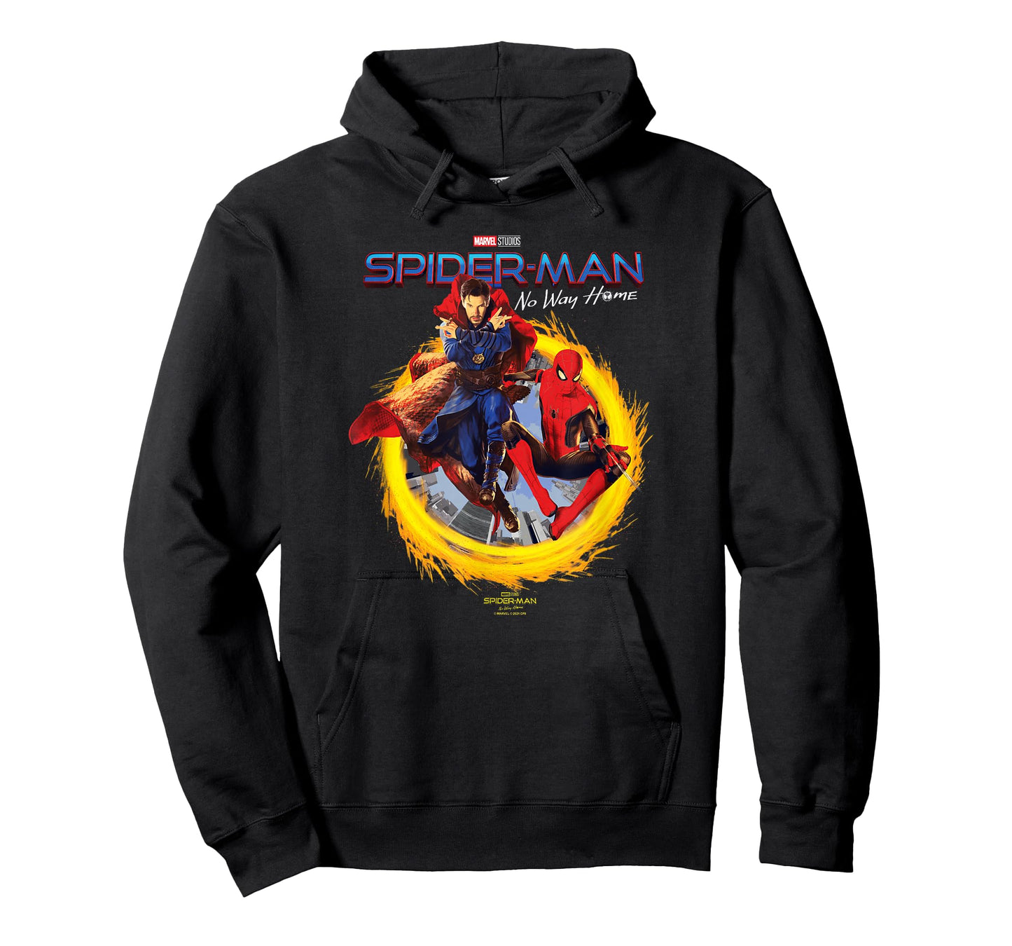 Marvel Spider-Man No Way Home Spidey Doctor Strange Poster T-Shirt