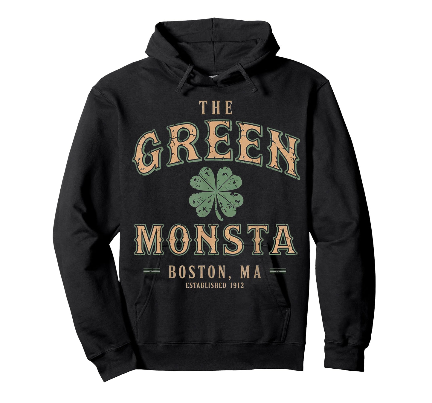 The Green Monsta Outfits St Patricks Day | Boston Name Proud T-Shirt