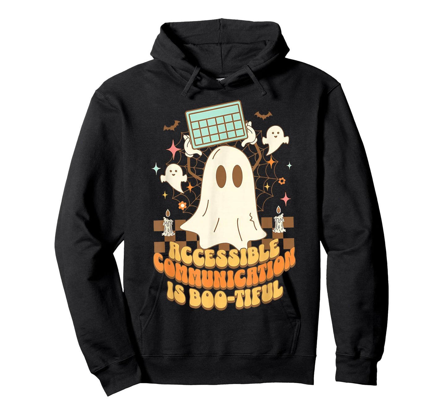 Accessible Communication is Boo-Tiful Ghost AAC Halloween T-Shirt
