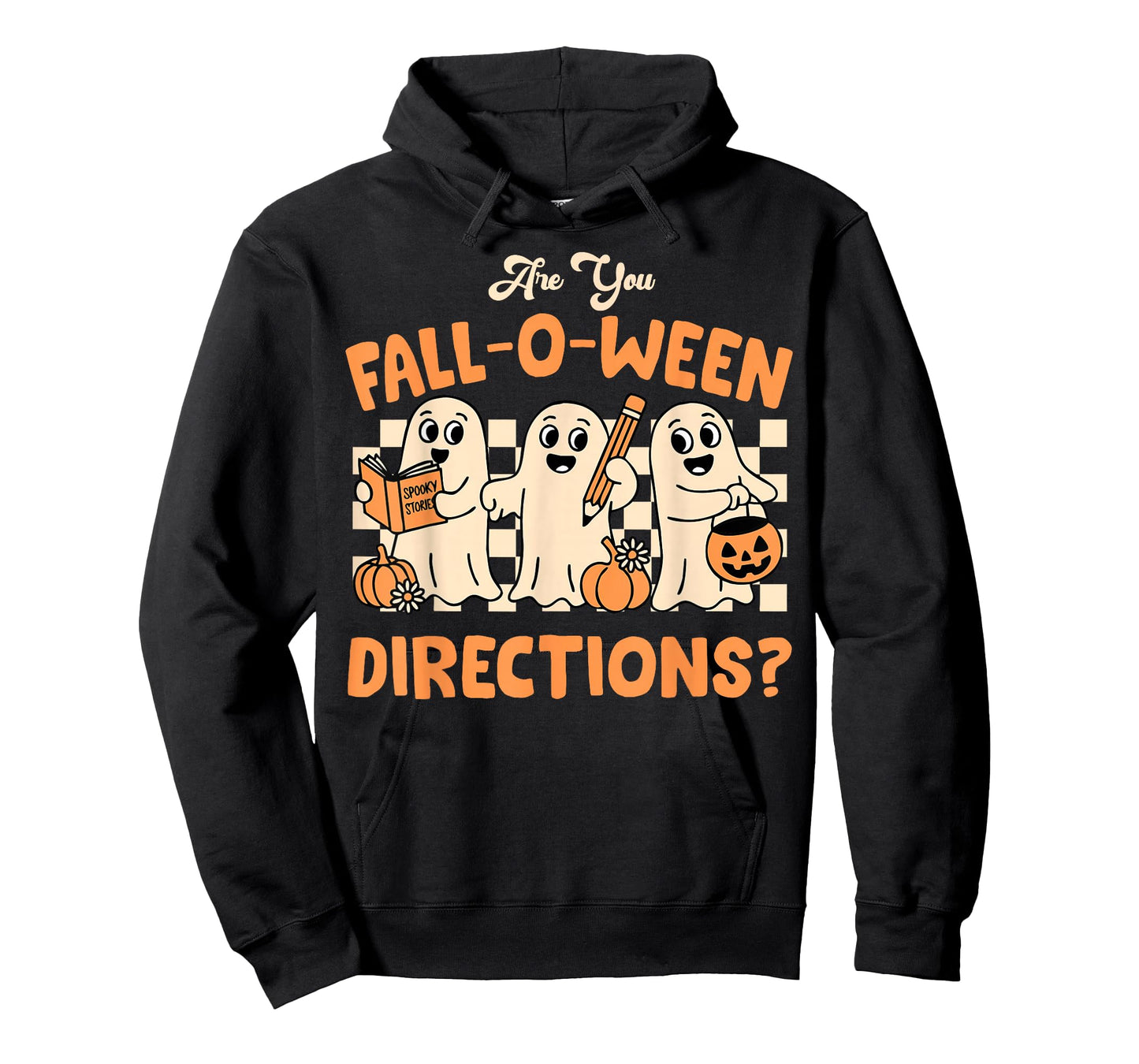 are You Fall O Ween Direction Ghost Teacher Halloween T-Shirt