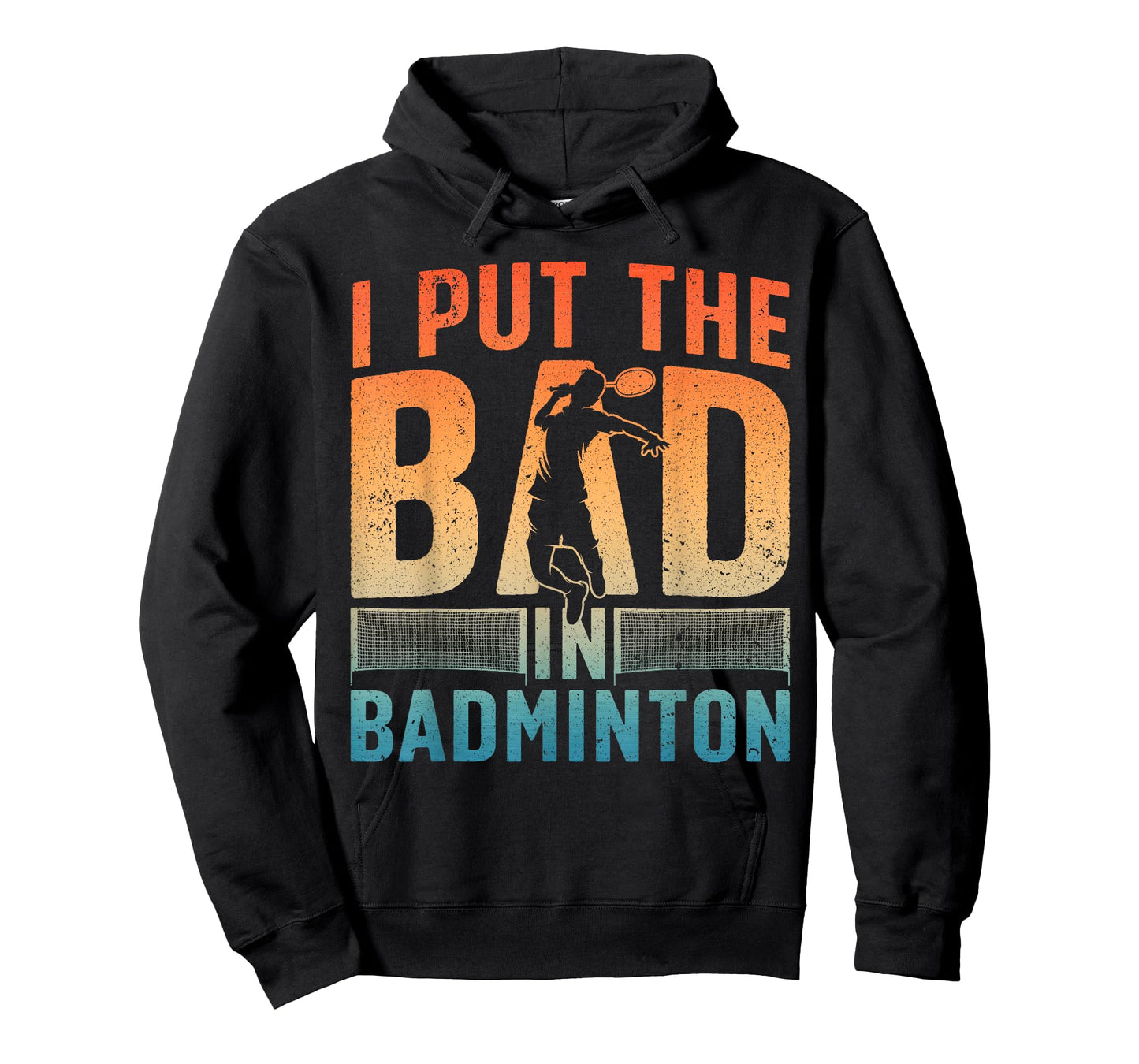 Funny Badminton Design For Men Women Kids Badminton Player T-Shirt