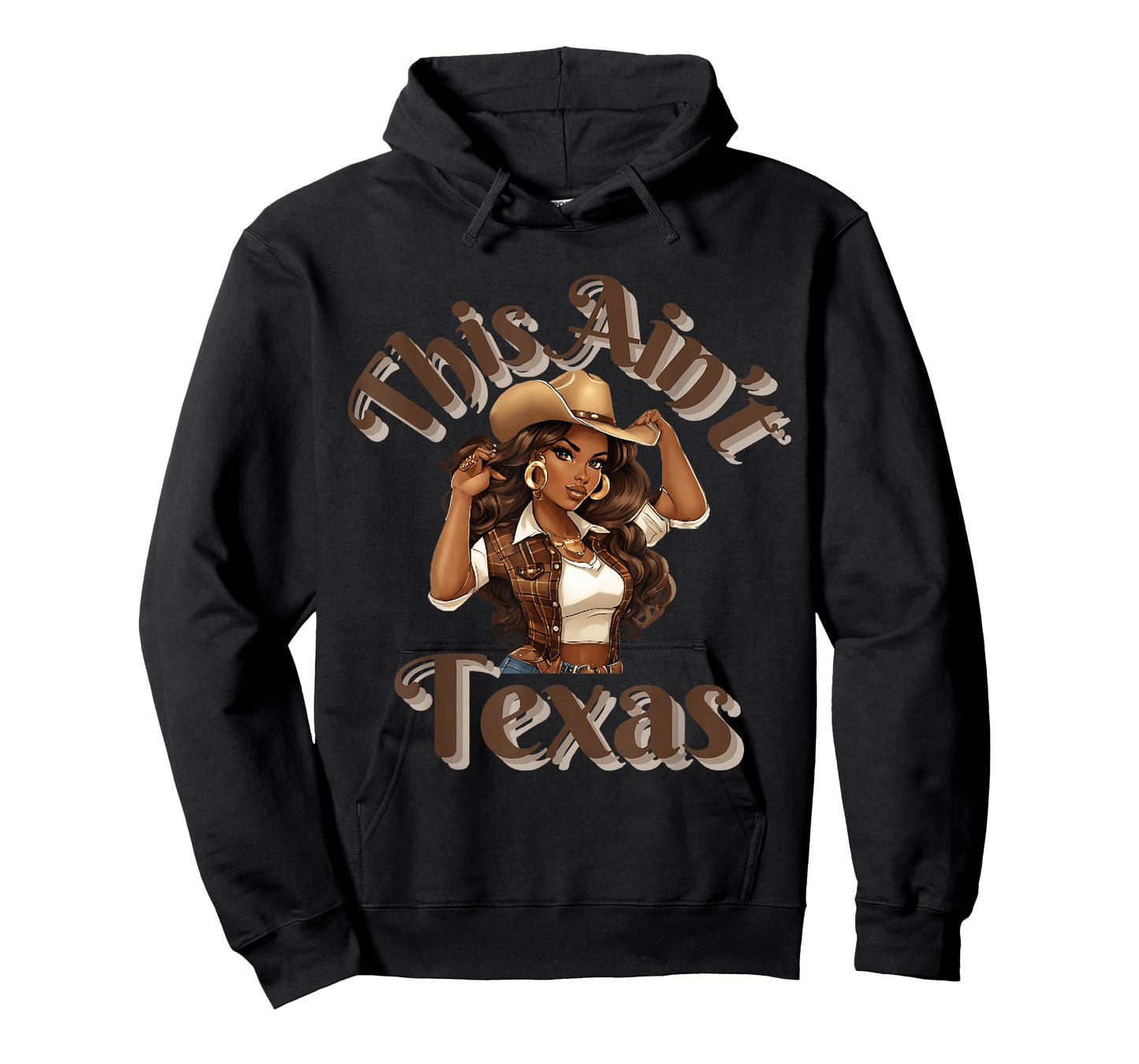 This Ain't Texas African American Cowgirl Western T-Shirt