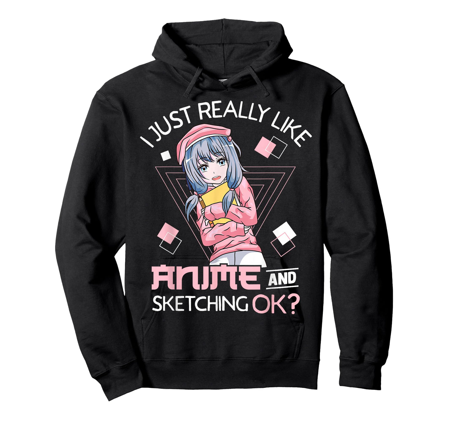 I Just Really Like Anime and Sketching Ok? T-Shirt