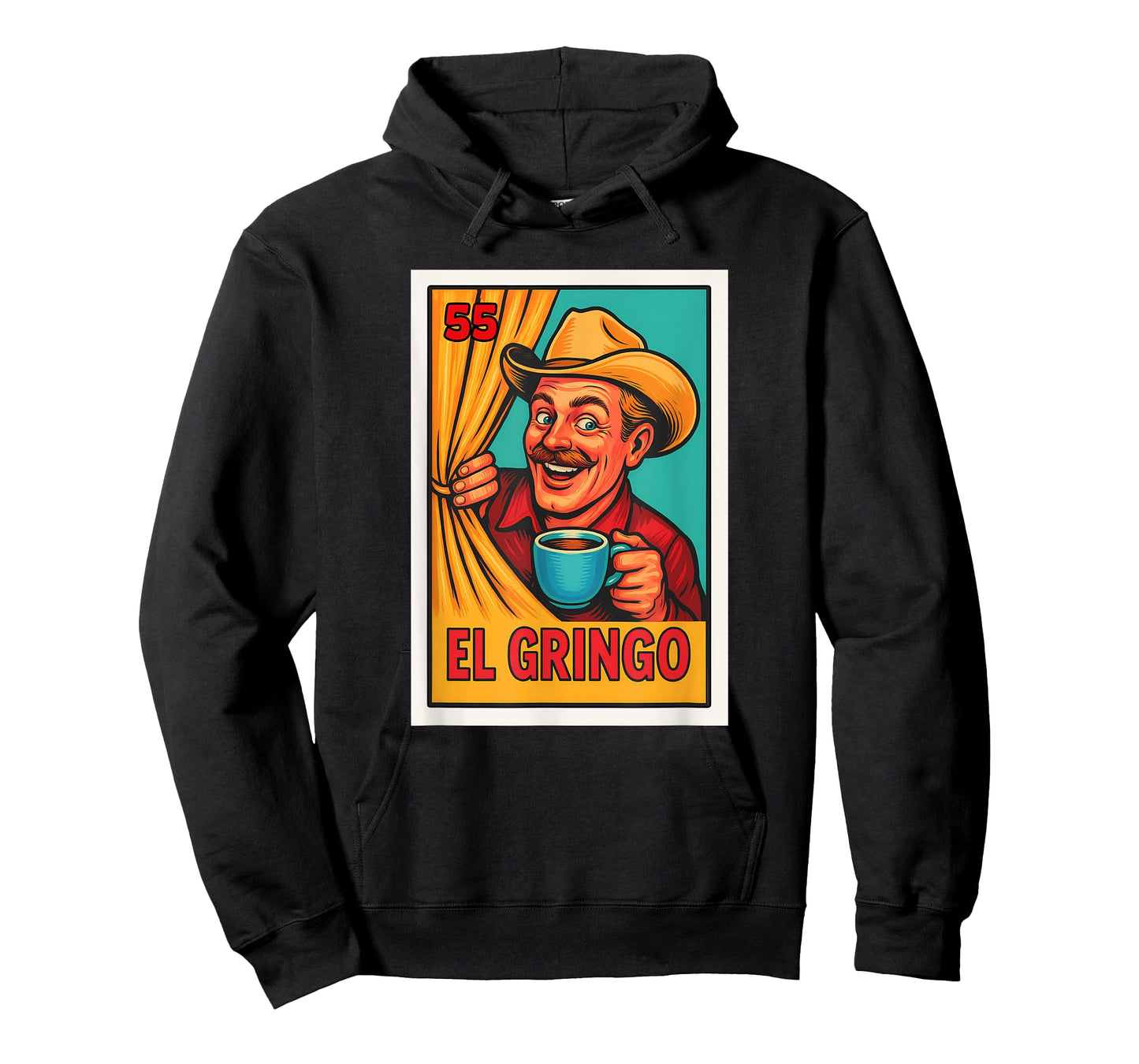 Mexican Lottery Designs Mexican El Gringo Parody Lottery T-Shirt