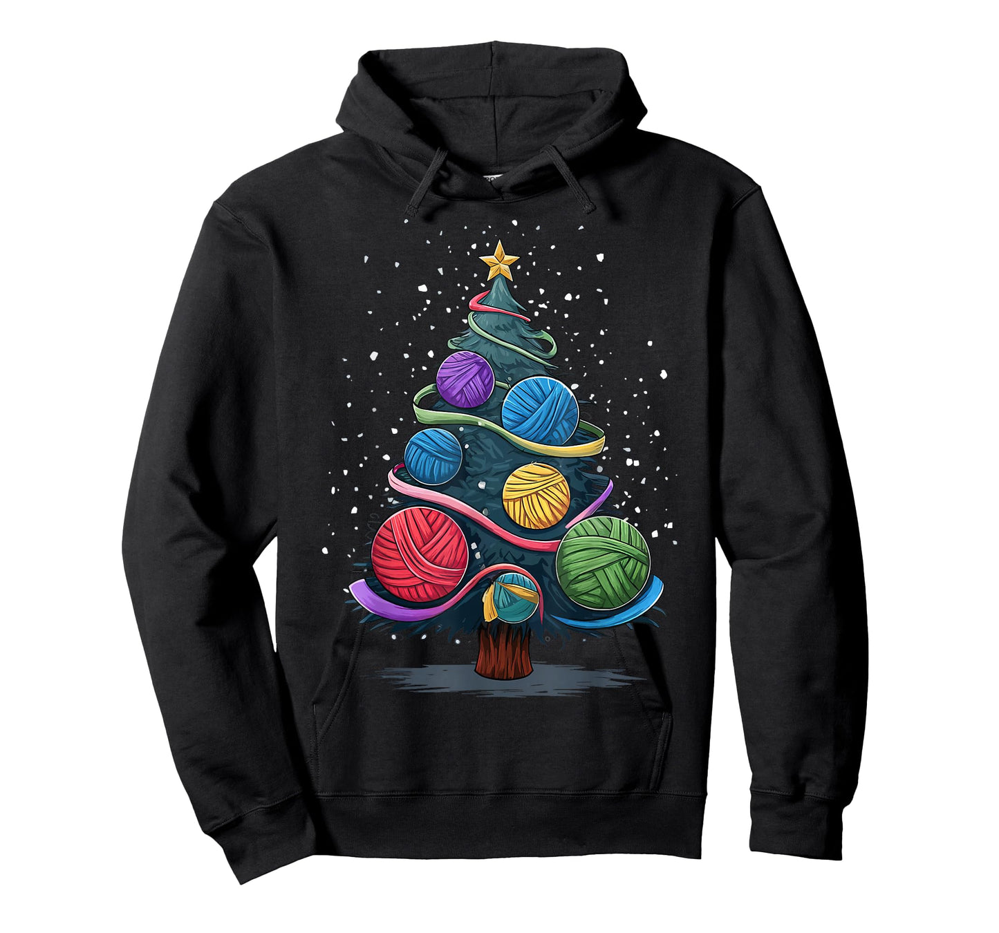 Yarn Christmas Tree T-Shirt