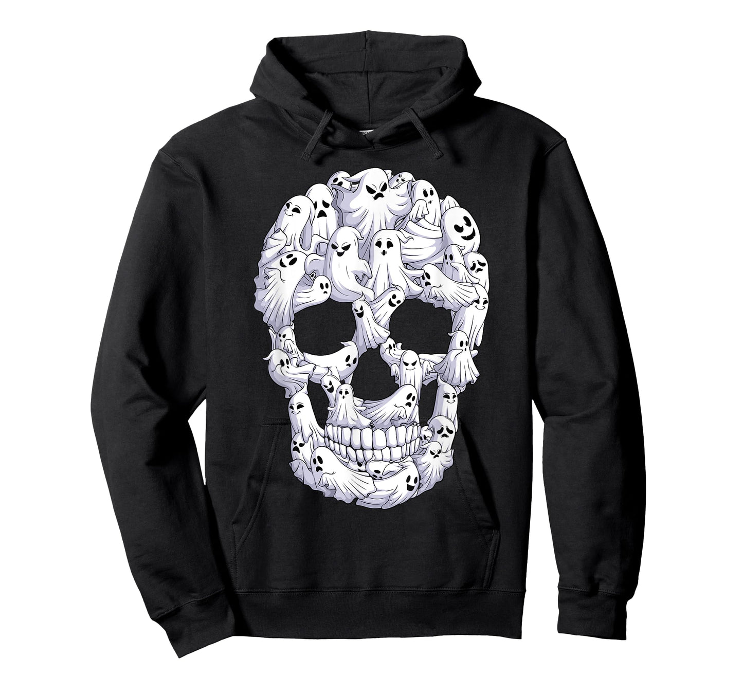Skull Boo Ghost Funny boo ghosts Halloween costume men women T-Shirt