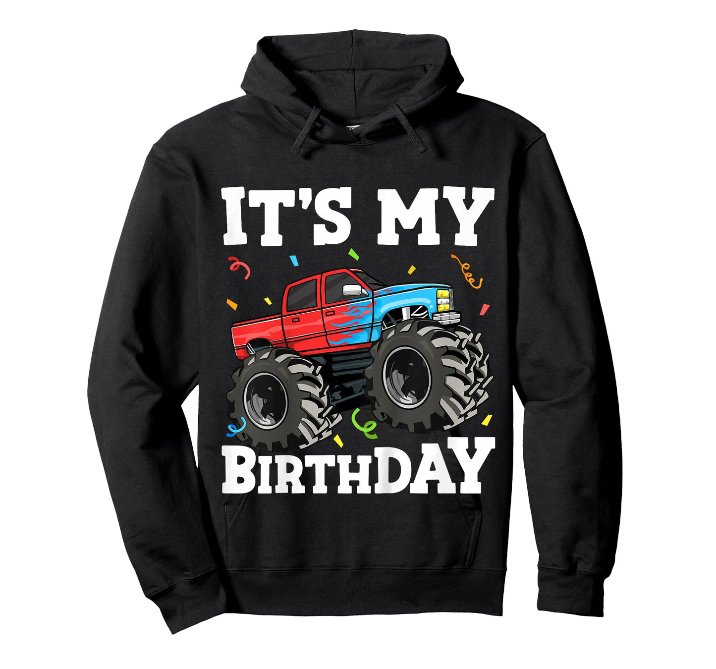 Kids It's My Birthday Monster Truck Birthday Boy Toddler T-Shirt