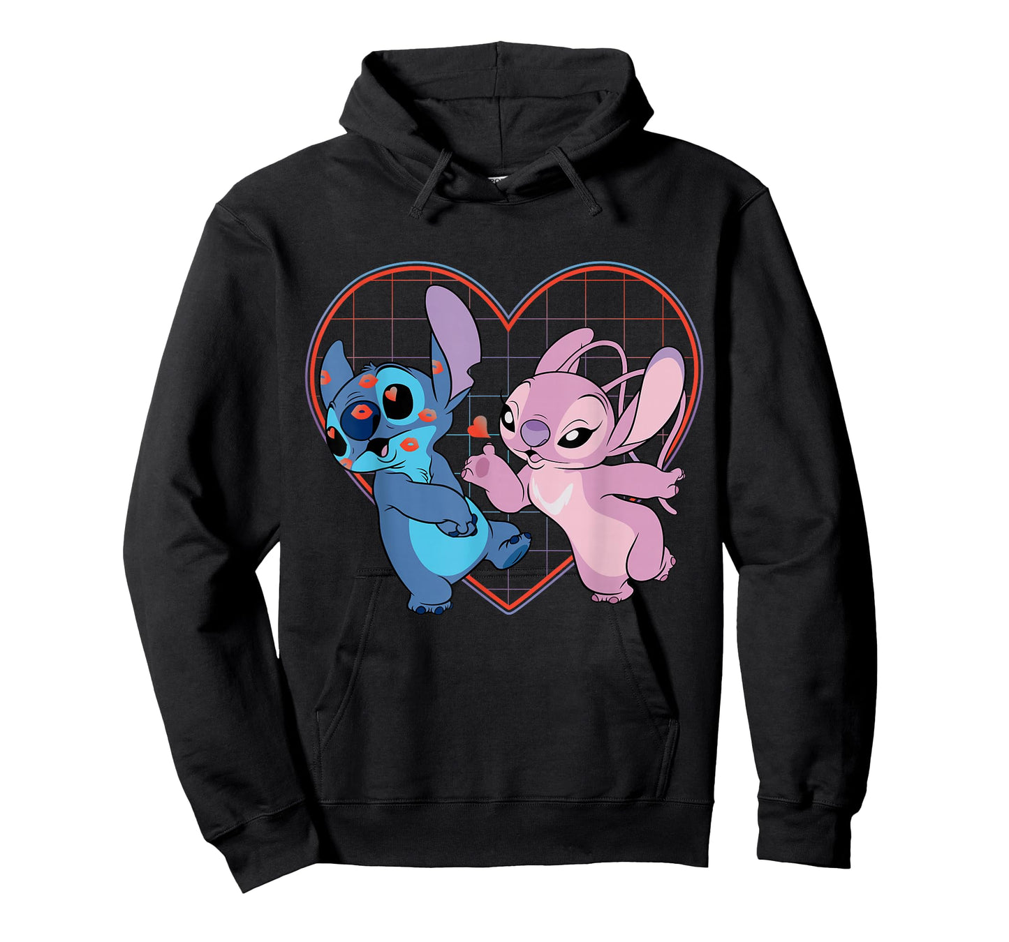 Disney Lilo and Stitch Angel Heart Kisses T-Shirt