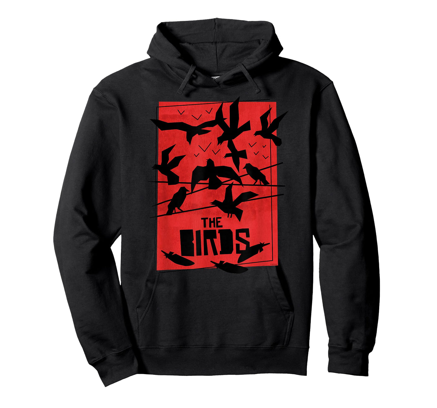 The Birds Alfred Hitchcock Abstract T-Shirt